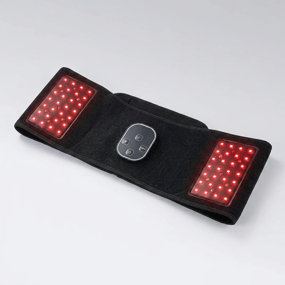 Infrared Wellness Belt - 660nm and 850nm Red Light for Waist and Shoulder