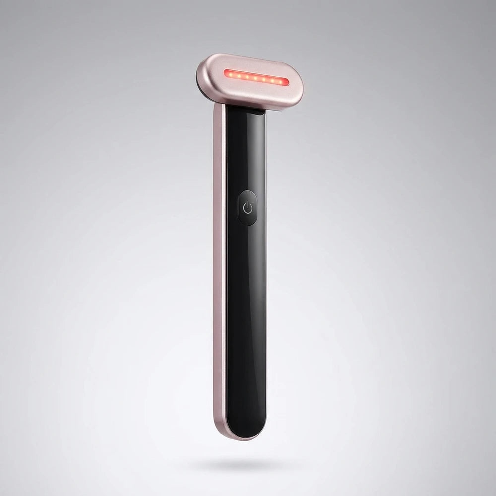 Red Light Therapy Wand - 3-in-1 LED Device with Heat for Face and Neck