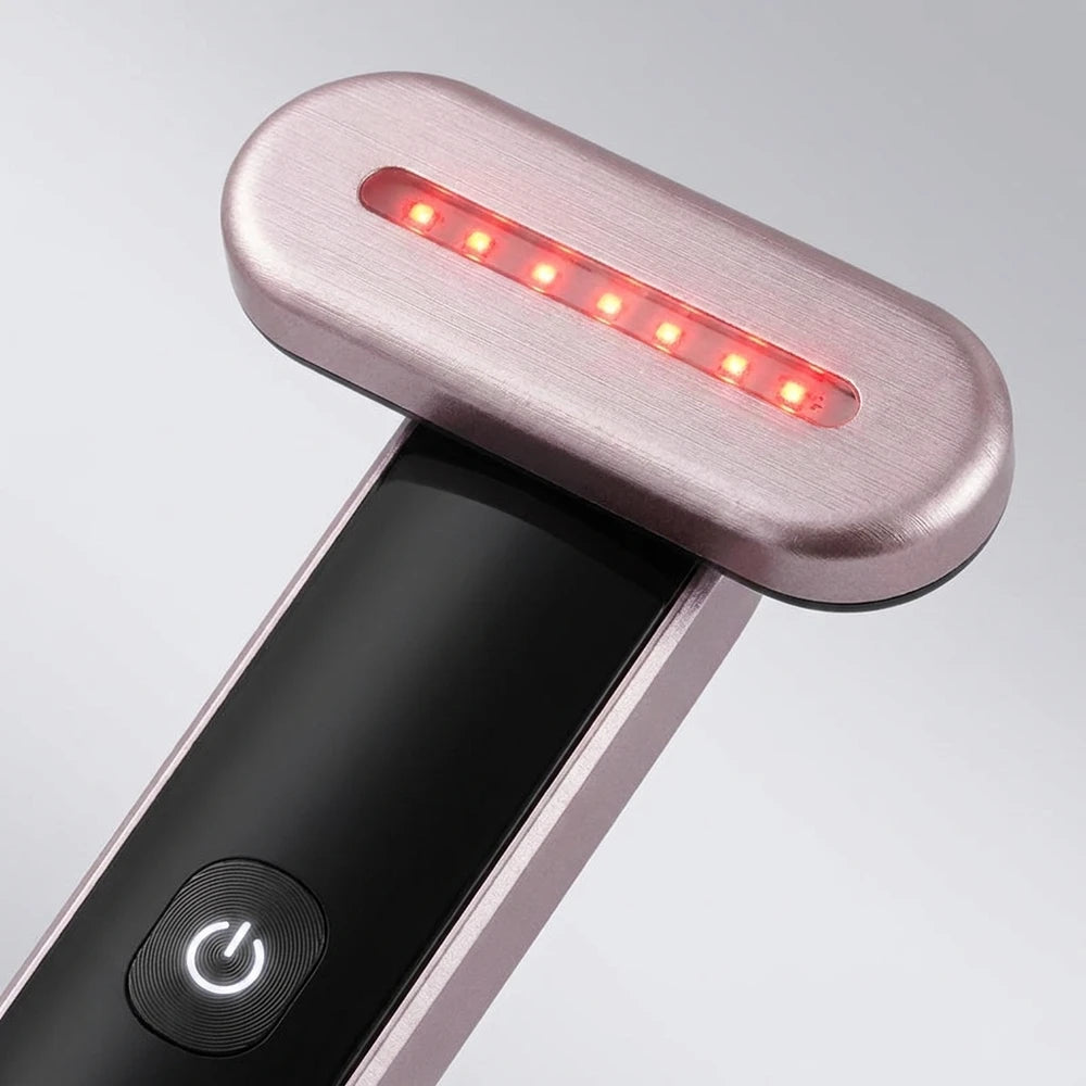 Red Light Therapy Wand - 3-in-1 LED Device with Heat for Face and Neck