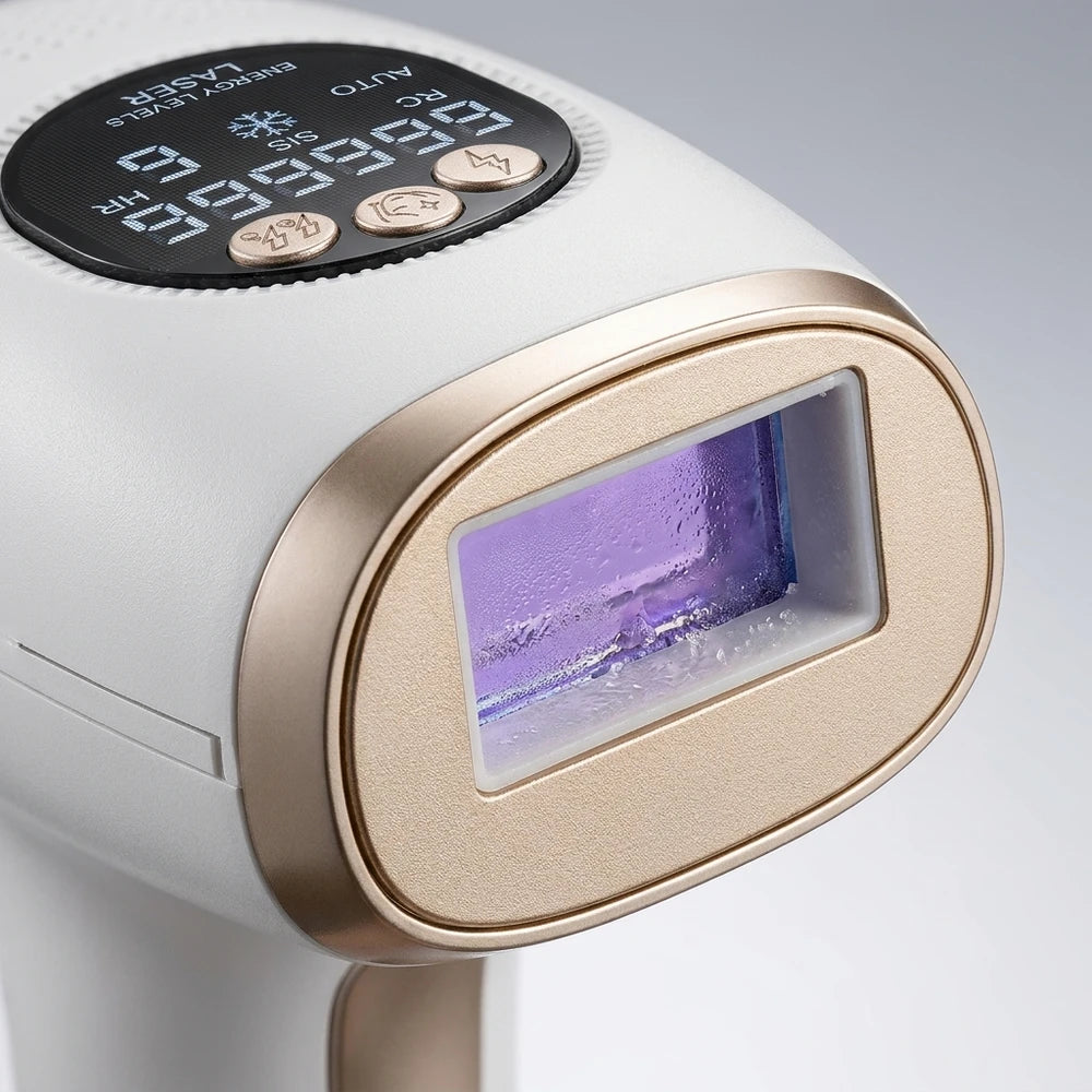Ice-Cooling IPL Hair Removal Handset - 999,999 Flashes, 9 Levels, Ships from USA